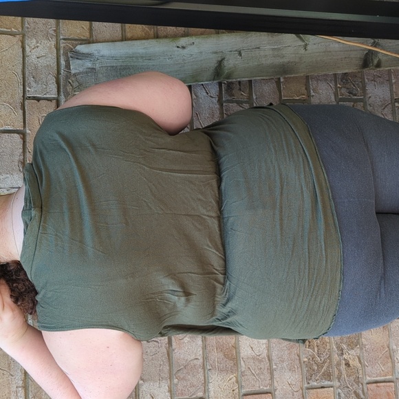 Fancy Cross Over Tee - Picture 2 of 3